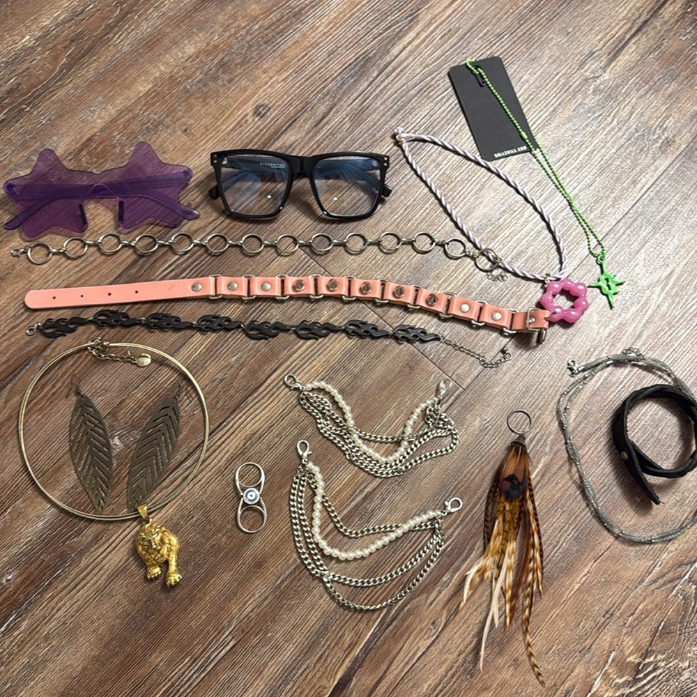 Jewelry accessory bundle boho grunge